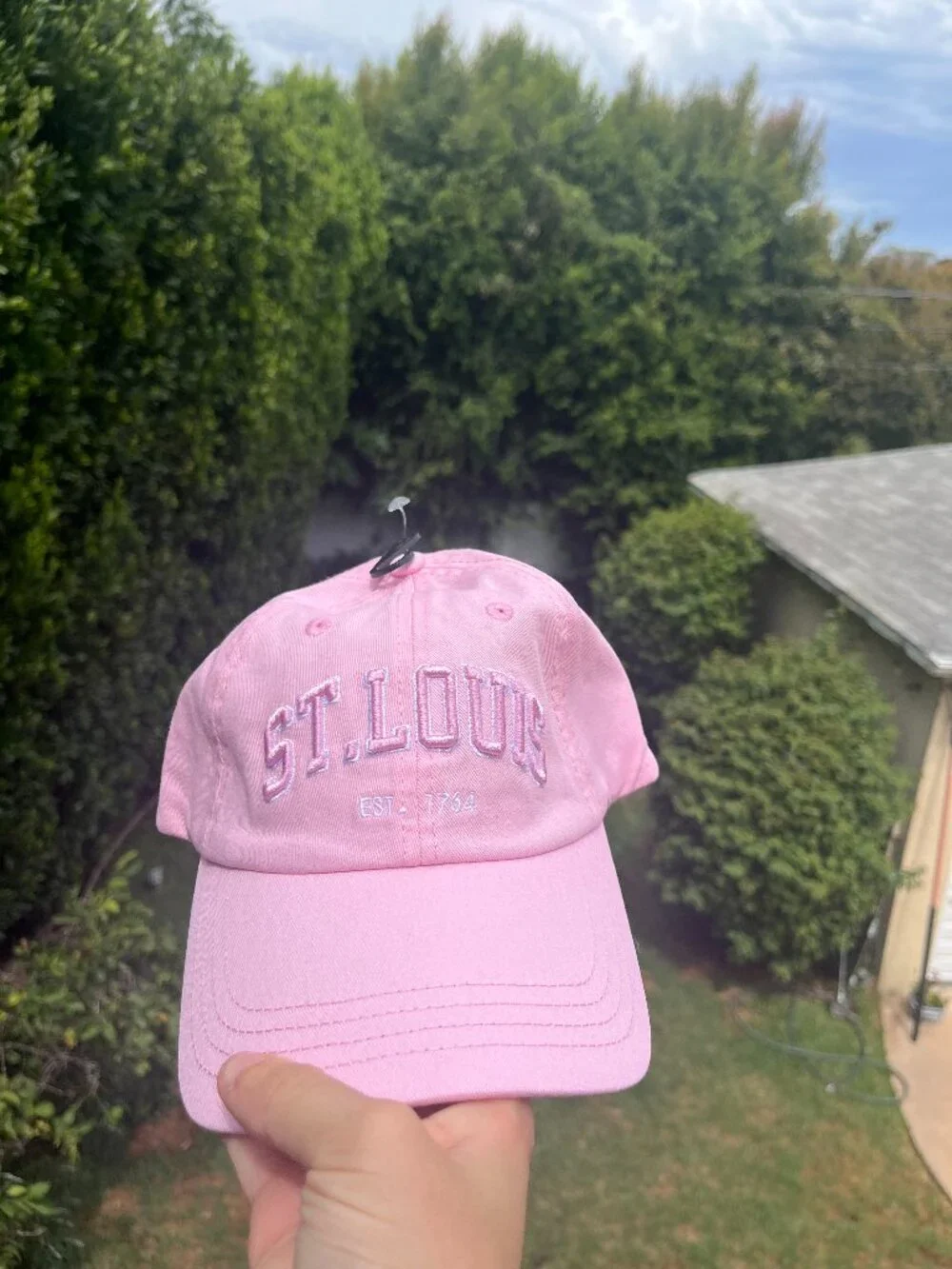 St Louis Pink Baseball Cap